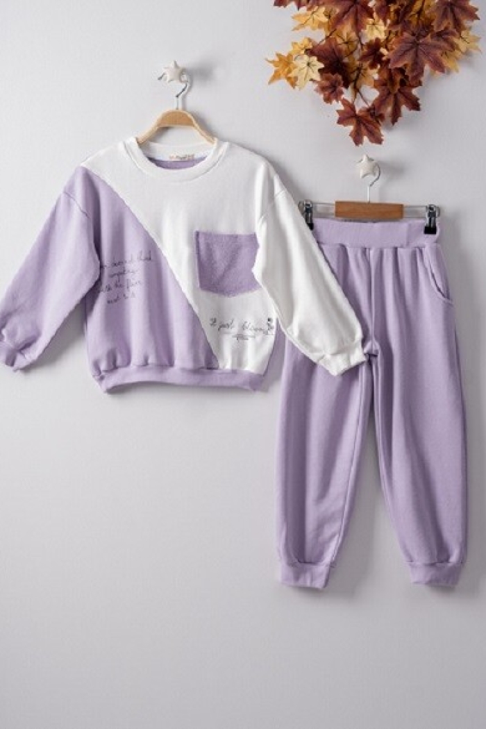 Wholesale 2-Piece Girls Tracksuit Set 7-10Y - Producer: Büşra Bebe - Wholesale Kids & Baby Clothes From Turkey - TheBS Kids