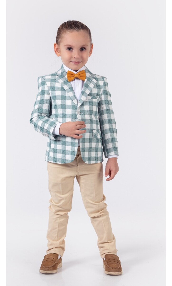 Wholesale 4-Piece Boys Suit Set with Shirt Jacket Pants and Bowti 5-8Y - Producer: Lemon - Wholesale Kids & Baby Clothes From Turkey - TheBS Kids