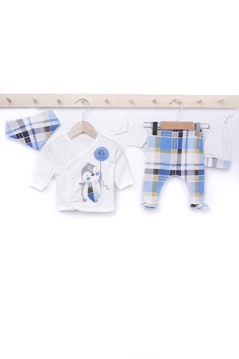 Wholesale 5-Piece Baby Newborn Set 0-3M - Producer: Minizeyn - Wholesale Kids & Baby Clothes From Turkey - TheBS Kids