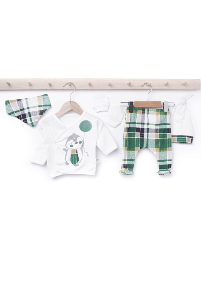 Wholesale 5-Piece Baby Newborn Set 0-3M - Producer: Minizeyn - Wholesale Kids & Baby Clothes From Turkey - TheBS Kids