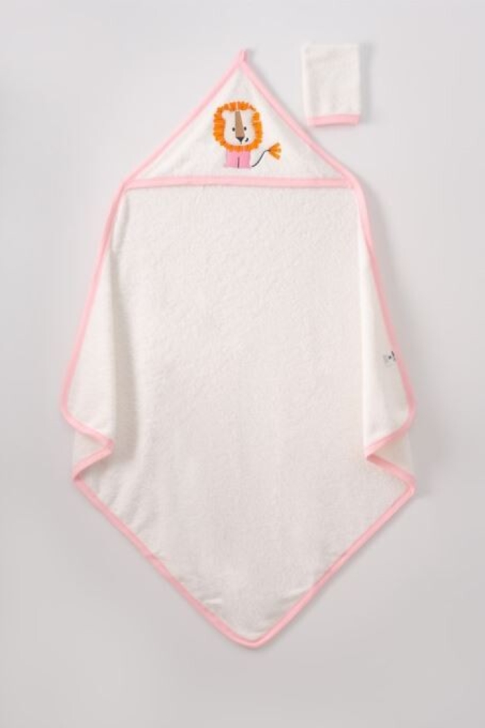 Wholesale Baby 100X100 Hooded Towel 0-18M - Producer: Ramel Kids - Wholesale Kids & Baby Clothes From Turkey - TheBS Kids