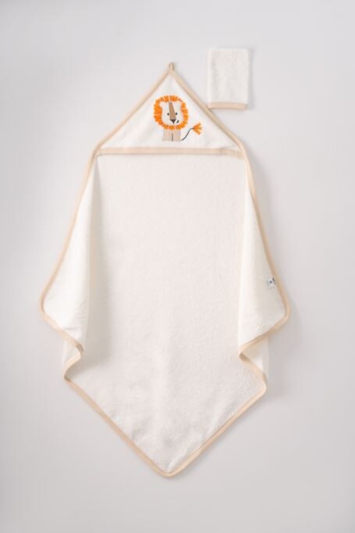 Wholesale Baby 100X100 Hooded Towel 0-18M - Producer: Ramel Kids - Wholesale Kids & Baby Clothes From Turkey - TheBS Kids