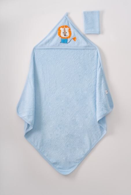 Wholesale Baby 100X100 Hooded Towel 0-18M - Producer: Ramel Kids - Wholesale Kids & Baby Clothes From Turkey - TheBS Kids