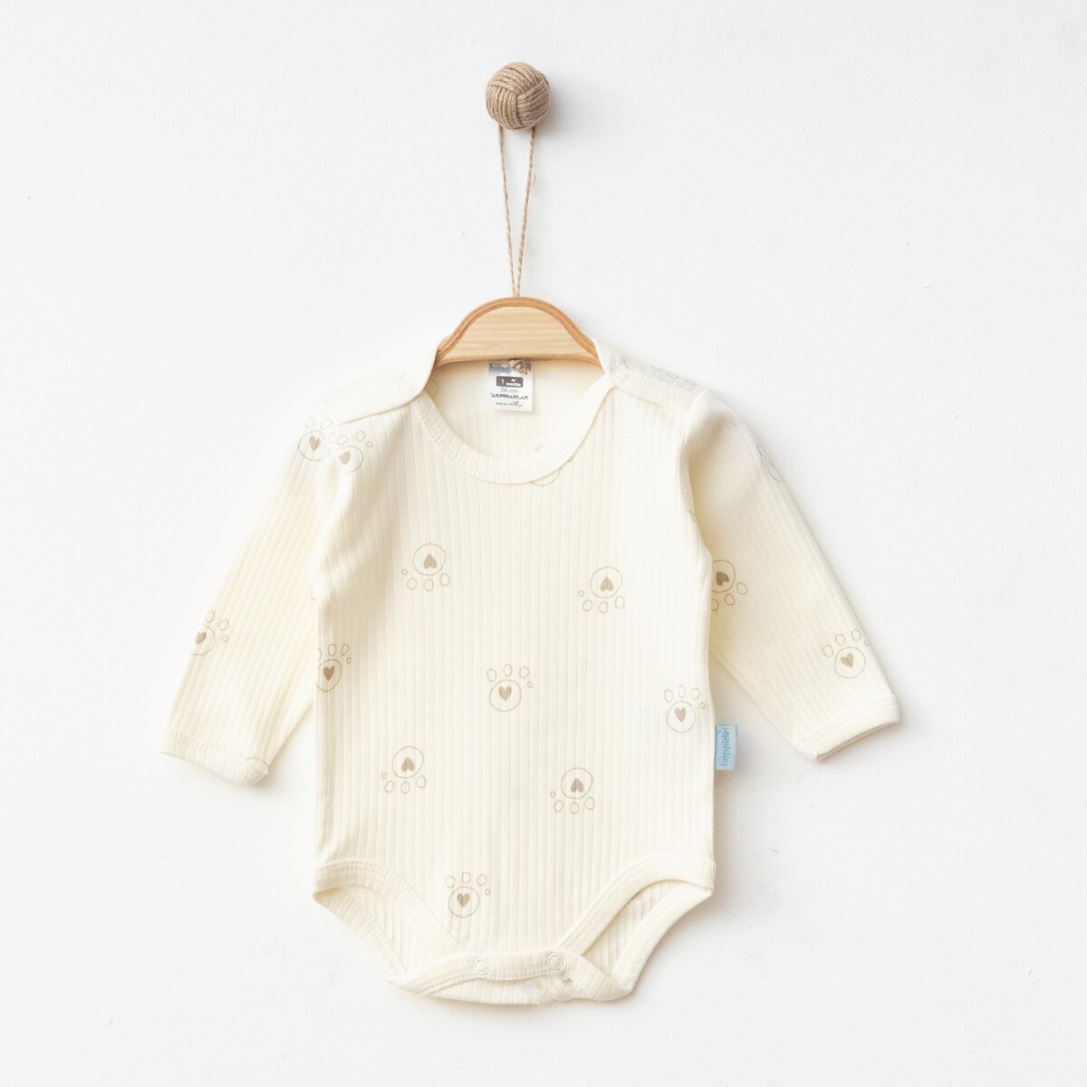 Wholesale Baby 5-Piece Patterned Long Sleeves Bodysuit 1-12M - Producer: Hoppidik - Wholesale Kids & Baby Clothes From Turkey - TheBS Kids