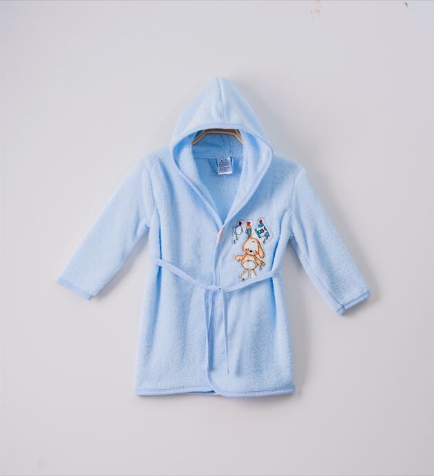 Wholesale Baby Bathrobe 1-4Y - Producer: Ramel Kids - Wholesale Kids & Baby Clothes From Turkey - TheBS Kids