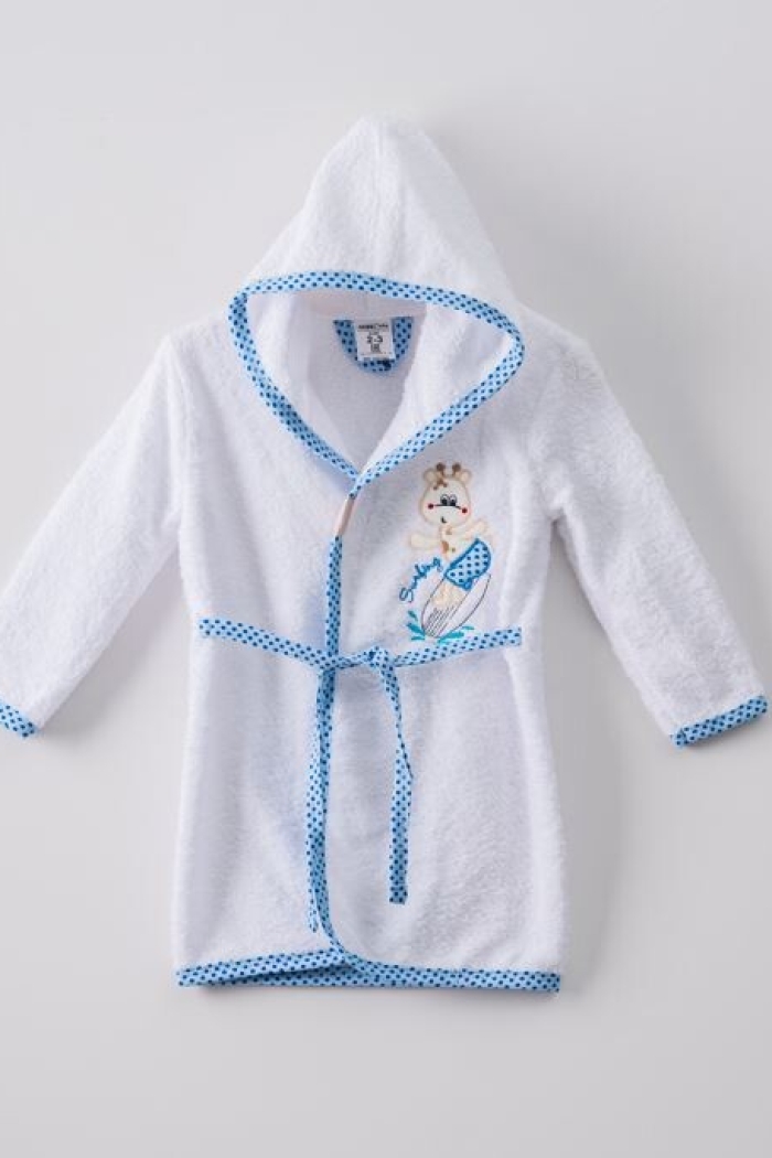 Wholesale Baby Bathrobe 1-4Y - Producer: Ramel Kids - Wholesale Kids & Baby Clothes From Turkey - TheBS Kids