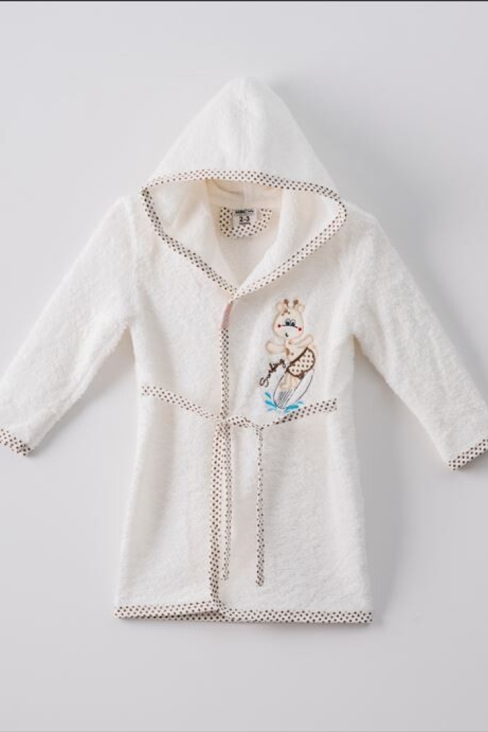 Wholesale Baby Bathrobe 1-4Y - Producer: Ramel Kids - Wholesale Kids & Baby Clothes From Turkey - TheBS Kids