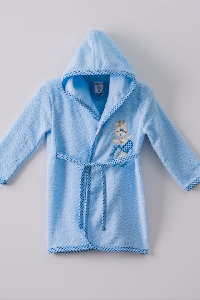 Wholesale Baby Bathrobe 1-4Y - Producer: Ramel Kids - Wholesale Kids & Baby Clothes From Turkey - TheBS Kids