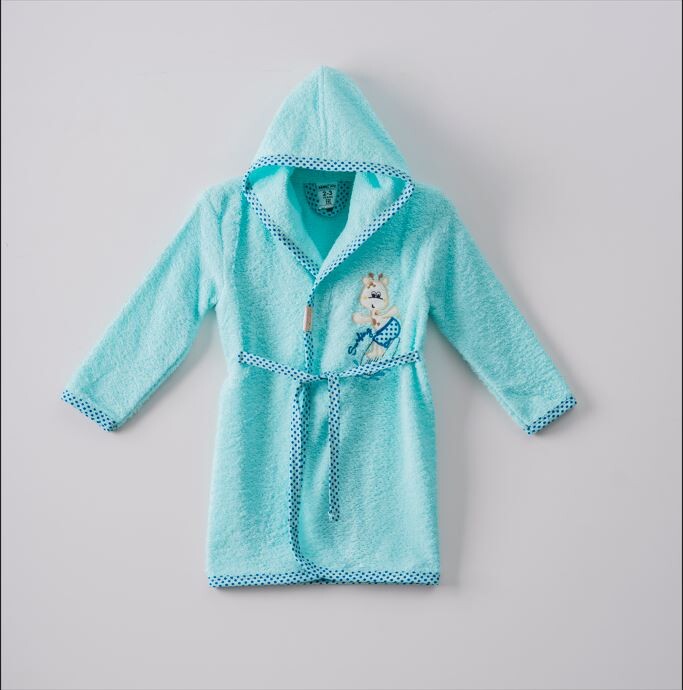 Wholesale Baby Bathrobe 1-4Y - Producer: Ramel Kids - Wholesale Kids & Baby Clothes From Turkey - TheBS Kids