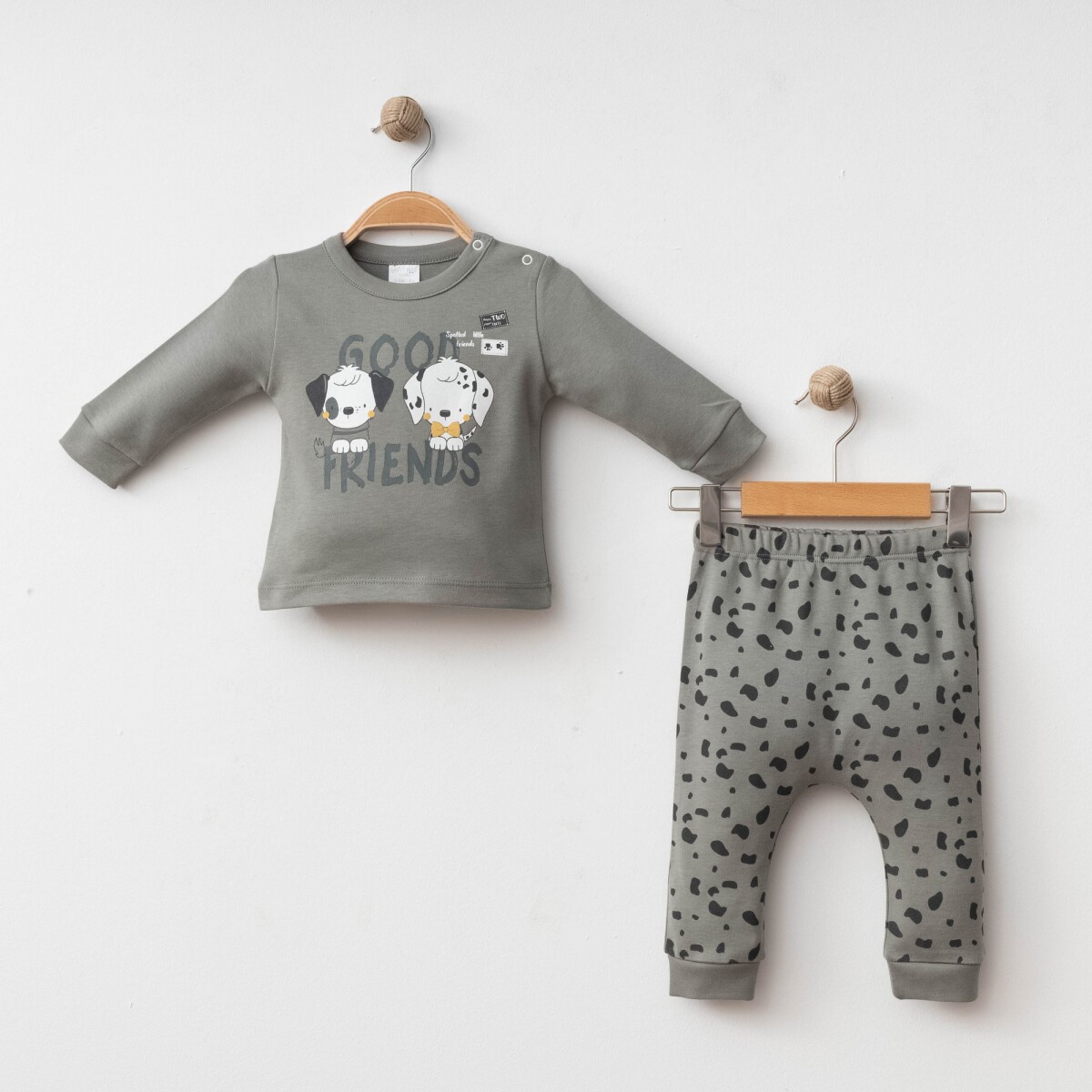 Wholesale Baby Boy 2-piece Badi and Pants Set 3-12M - Producer: Gümüş Baby - Wholesale Kids & Baby Clothes From Turkey - TheBS Kids