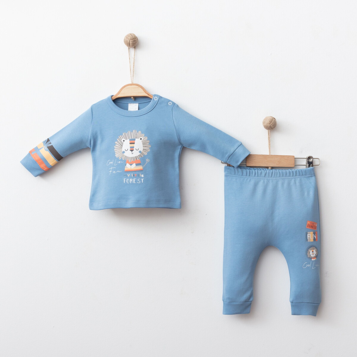 Wholesale Baby Boy 2-piece Badi and Trousers Set 3-12M - Producer: Gümüş Baby - Wholesale Kids & Baby Clothes From Turkey - TheBS Kids