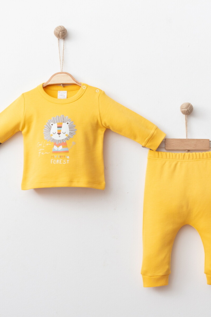 Wholesale Baby Boy 2-piece Badi and Trousers Set 3-12M - Producer: Gümüş Baby - Wholesale Kids & Baby Clothes From Turkey - TheBS Kids