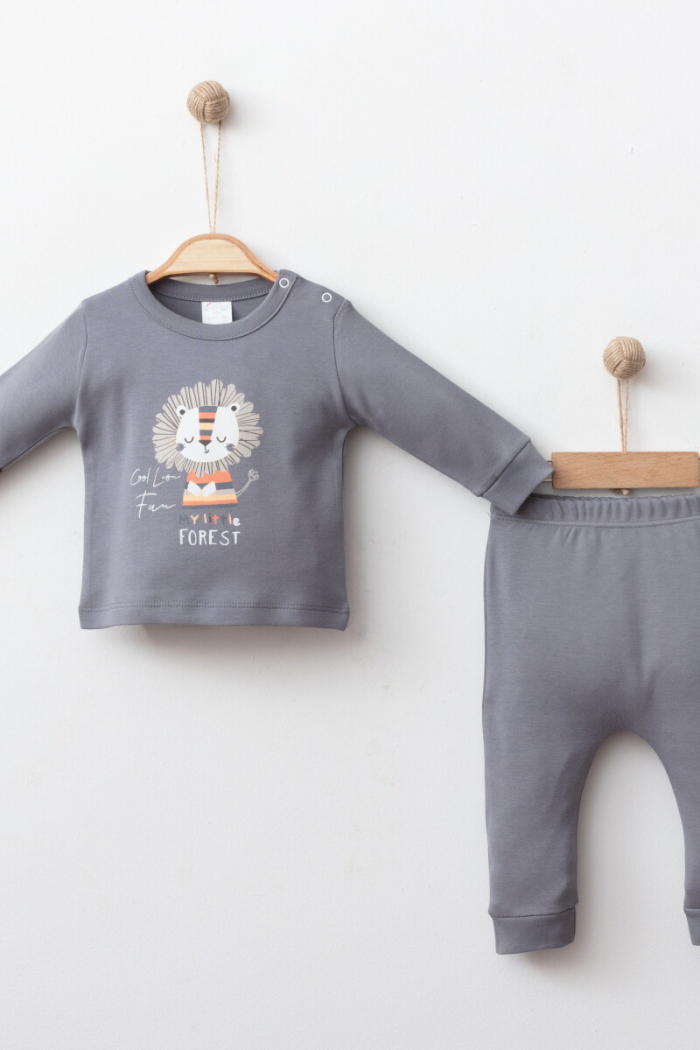 Wholesale Baby Boy 2-piece Badi and Trousers Set 3-12M - Producer: Gümüş Baby - Wholesale Kids & Baby Clothes From Turkey - TheBS Kids