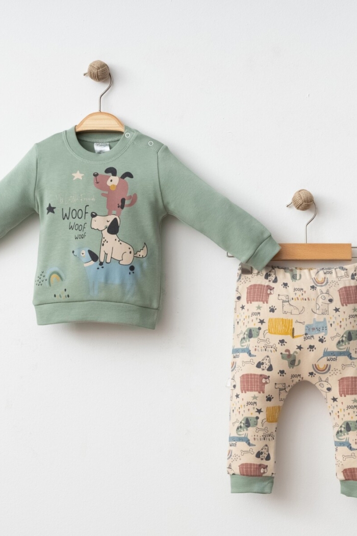 Wholesale Baby Boy 2-Piece Body and Pants Set 6-18M - Producer: Gümüş Baby - Wholesale Kids & Baby Clothes From Turkey - TheBS Kids