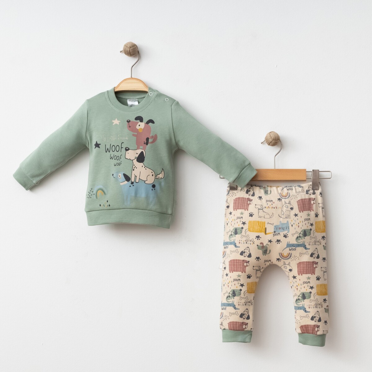 Wholesale Baby Boy 2-Piece Body and Pants Set 6-18M - Producer: Gümüş Baby - Wholesale Kids & Baby Clothes From Turkey - TheBS Kids