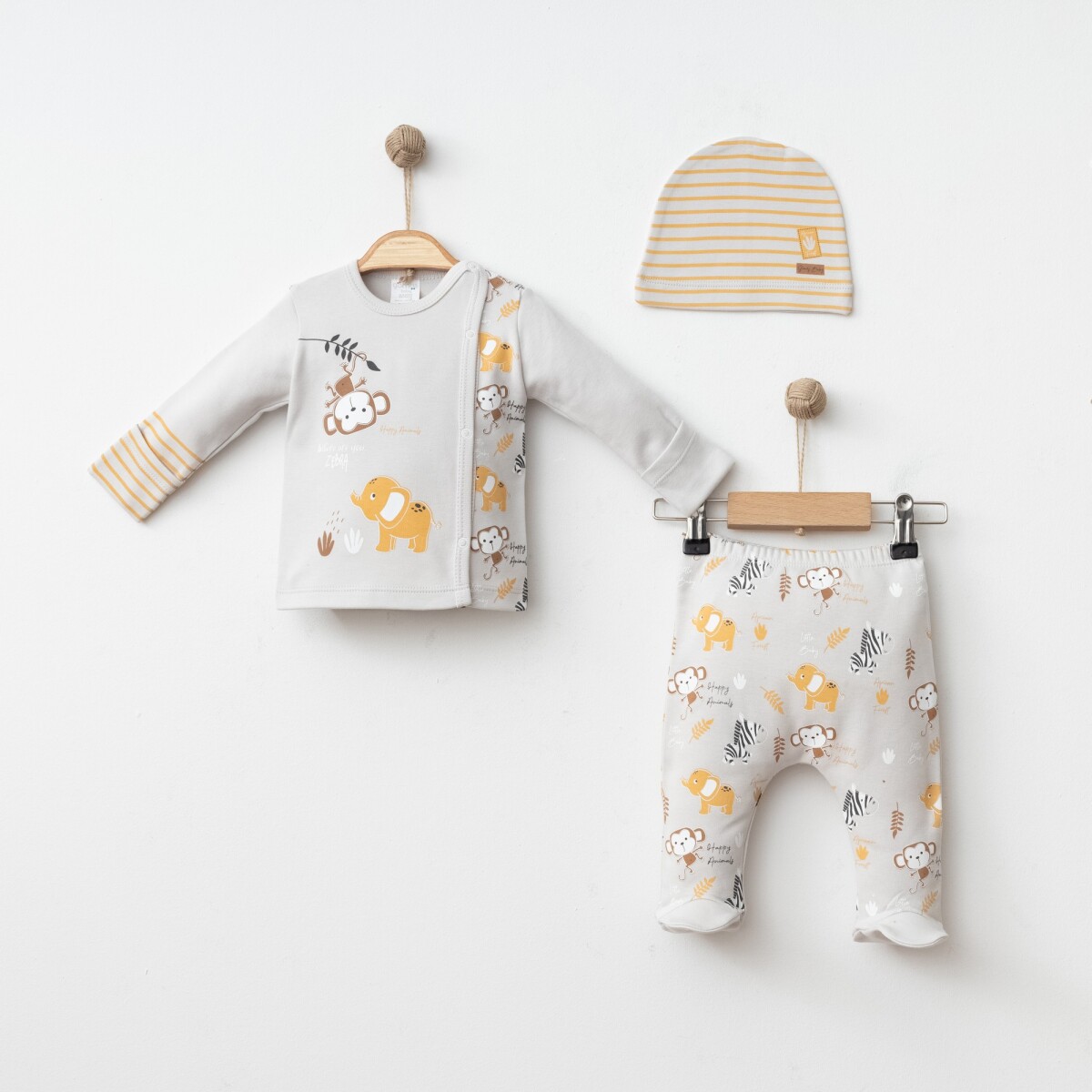 Wholesale Baby Boy 3-Piece Newborn Set 0-3M - Producer: Gümüş Baby - Wholesale Kids & Baby Clothes From Turkey - TheBS Kids