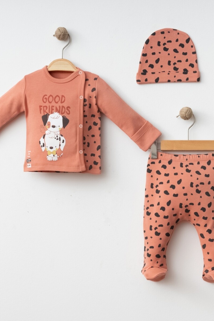 Wholesale Baby Boy 3-Piece Newborn Set 0-3M - Producer: Gümüş Baby - Wholesale Kids & Baby Clothes From Turkey - TheBS Kids