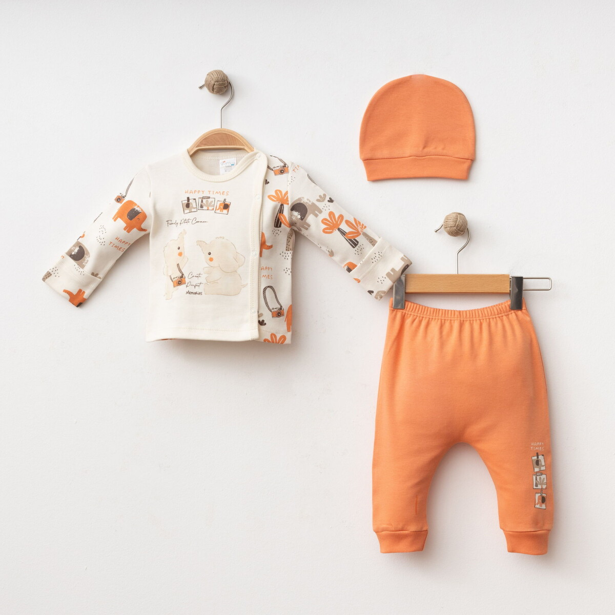 Wholesale Baby Boy 3-piece Newborn Set 0-3M - Producer: Gümüş Baby - Wholesale Kids & Baby Clothes From Turkey - TheBS Kids