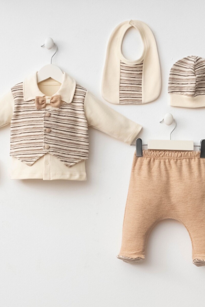 Wholesale Baby Boy 5pcs Newborn Set 0-3M - Producer: Minizeyn - Wholesale Kids & Baby Clothes From Turkey - TheBS Kids