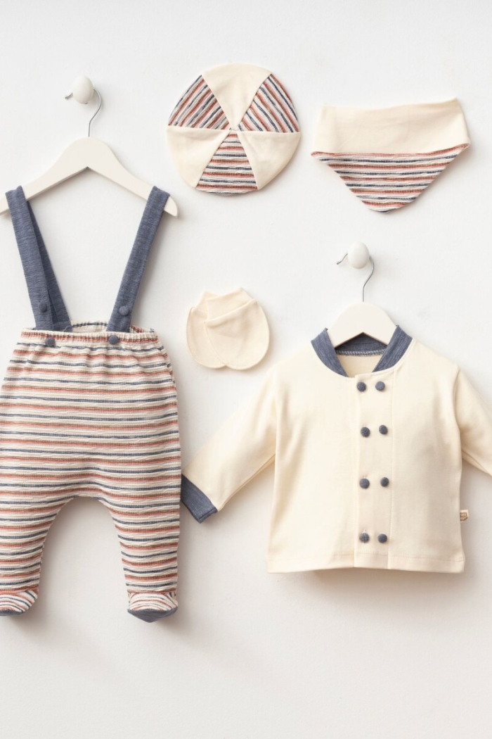 Wholesale Baby Boy 5pcs Set 0-3M - Producer: Minizeyn - Wholesale Kids & Baby Clothes From Turkey - TheBS Kids