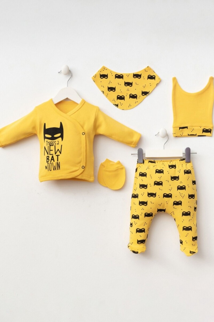 Wholesale Baby Boy 5pcs Set 0-3M - Producer: Minizeyn - Wholesale Kids & Baby Clothes From Turkey - TheBS Kids