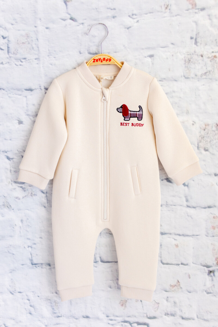 Wholesale Baby Boy Dog Embroidered Romper 6-24M - Producer: Zeyland - Wholesale Kids & Baby Clothes From Turkey - TheBS Kids