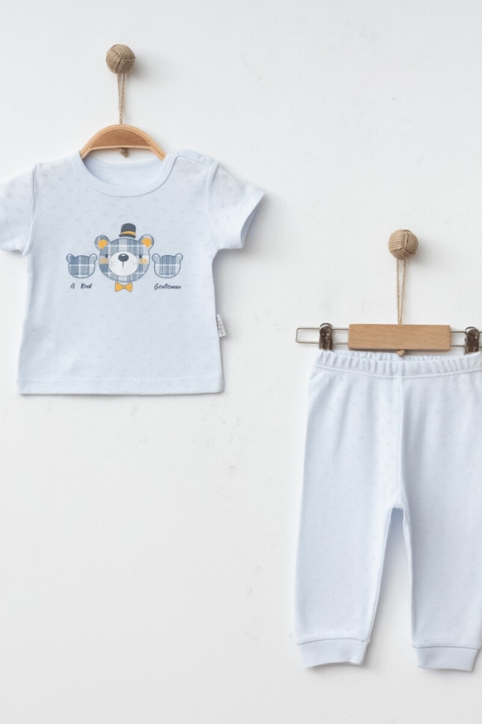 Wholesale Baby Boys 2-Piece Pajamas Set 6-18M - Producer: Gümüş Baby - Wholesale Kids & Baby Clothes From Turkey - TheBS Kids