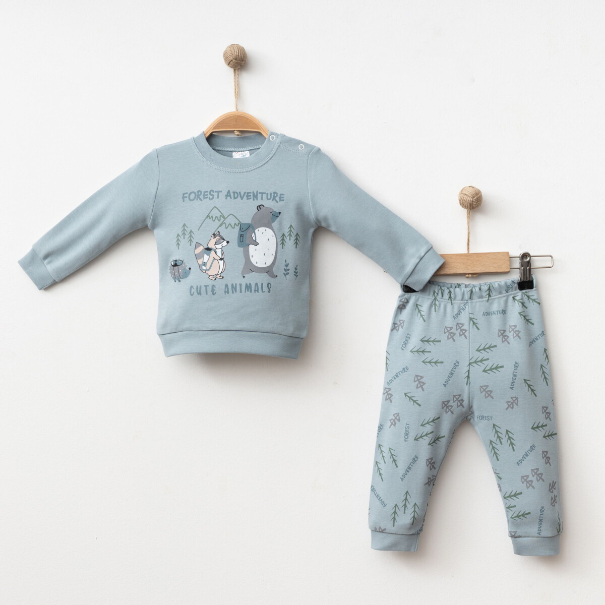 Wholesale Baby Boys 2-Pieces Body and Pants Set 6-18M - Producer: Gümüş Baby - Wholesale Kids & Baby Clothes From Turkey - TheBS Kids