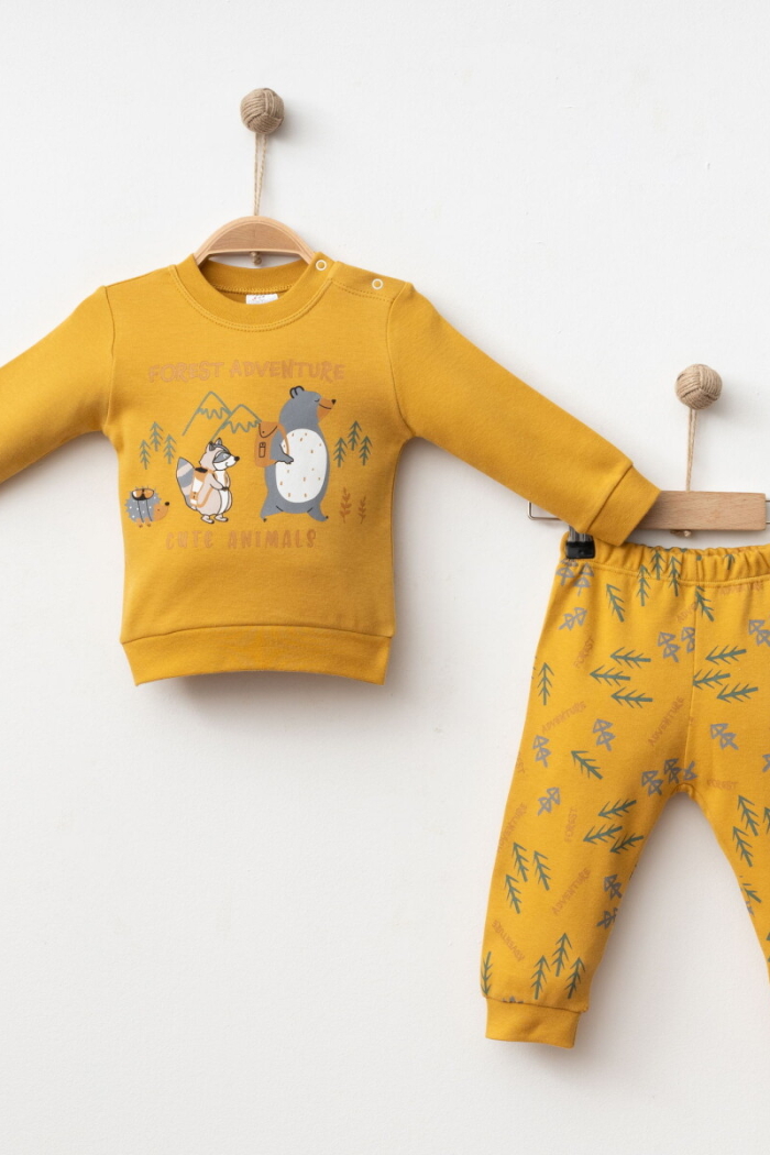 Wholesale Baby Boys 2-Pieces Body and Pants Set 6-18M - Producer: Gümüş Baby - Wholesale Kids & Baby Clothes From Turkey - TheBS Kids