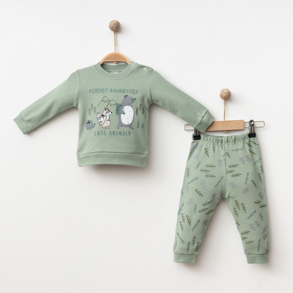 Wholesale Baby Boys 2-Pieces Body and Pants Set 6-18M - Producer: Gümüş Baby - Wholesale Kids & Baby Clothes From Turkey - TheBS Kids
