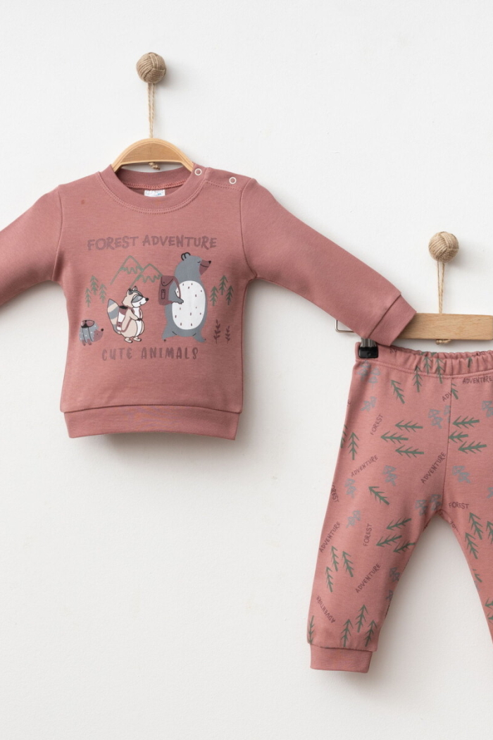 Wholesale Baby Boys 2-Pieces Body and Pants Set 6-18M - Producer: Gümüş Baby - Wholesale Kids & Baby Clothes From Turkey - TheBS Kids