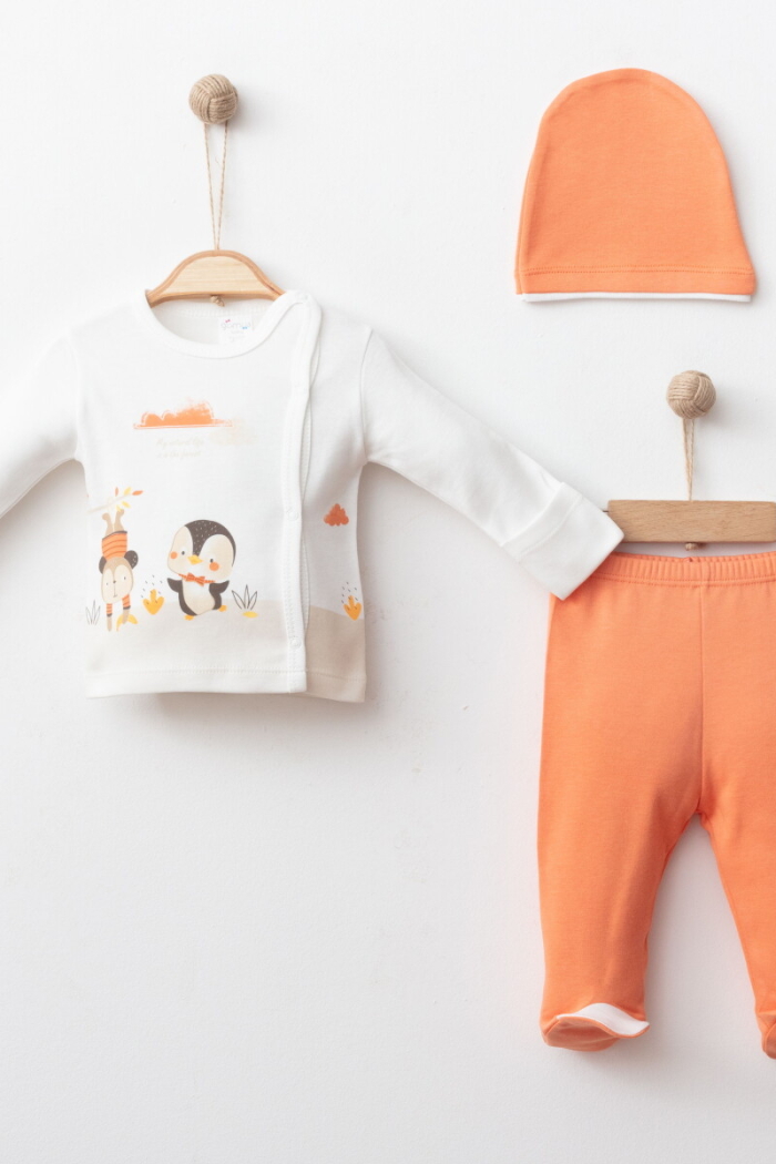 Wholesale Baby Boys 3-Pieces Newborn Set 0-3M - Producer: Gümüş Baby - Wholesale Kids & Baby Clothes From Turkey - TheBS Kids