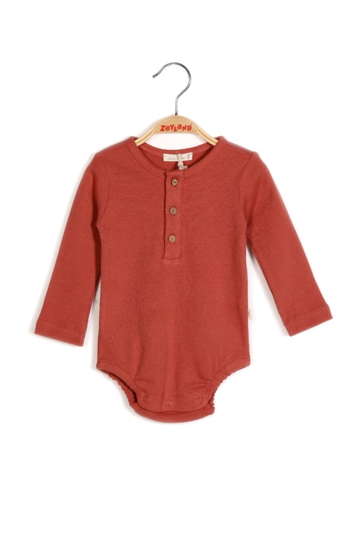 Wholesale Baby Boys Onesies with Button Gots Certificate 100% Organic Cotton 0-36M - Producer: Zeyland - Wholesale Kids & Baby Clothes From Turkey - TheBS Kids