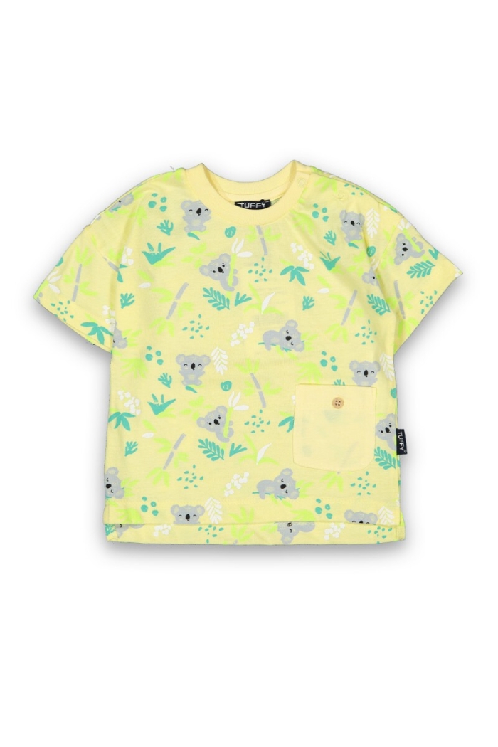 Wholesale Baby Boys Patterned T-shirt 6-18M - Producer: Tuffy - Wholesale Kids & Baby Clothes From Turkey - TheBS Kids