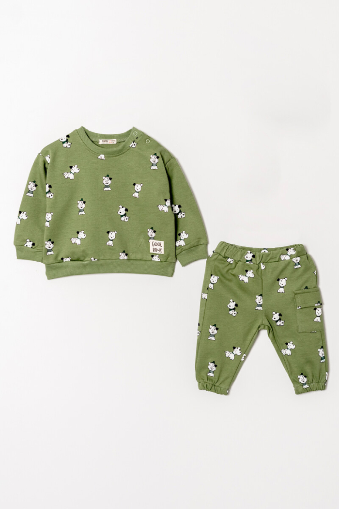Wholesale Baby Boys Printed Tracksuit Set 6-18M - Producer: Tuffy - Wholesale Kids & Baby Clothes From Turkey - TheBS Kids