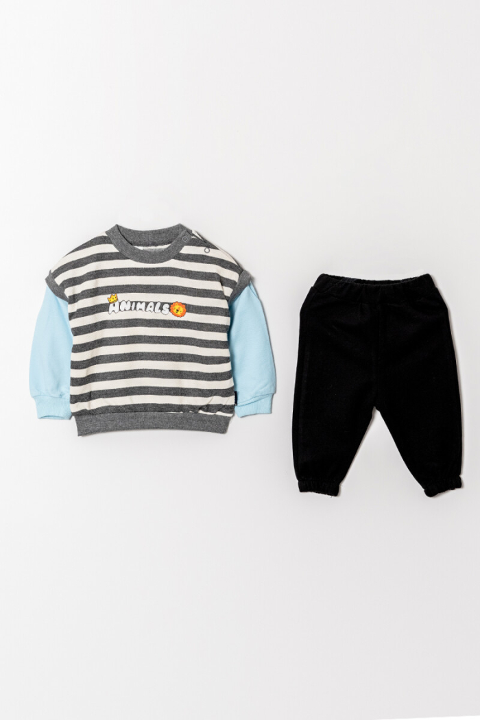 Wholesale Baby Boys Tracksuit Set 6-18M - Producer: Tuffy - Wholesale Kids & Baby Clothes From Turkey - TheBS Kids