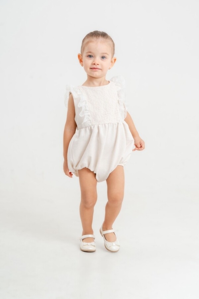 Wholesale Baby Girl 4 Pieces Katan Dantell Jumpsuit 6-18M - Producer: KidsRoom - Wholesale Kids & Baby Clothes From Turkey - TheBS Kids