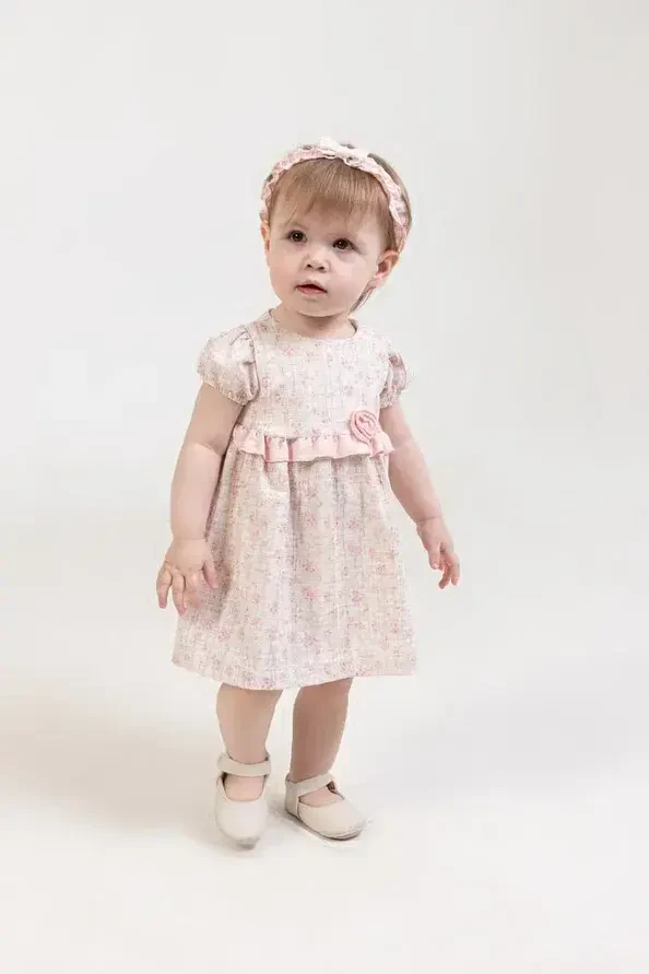 Wholesale Baby Girl Dress and Headband 6-18M - Producer: BabyRose - Wholesale Kids & Baby Clothes From Turkey - TheBS Kids