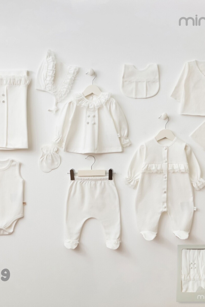 Wholesale Baby Girls 10-Piece Newborn Set 0-1M - Producer: Minizeyn - Wholesale Kids & Baby Clothes From Turkey - TheBS Kids