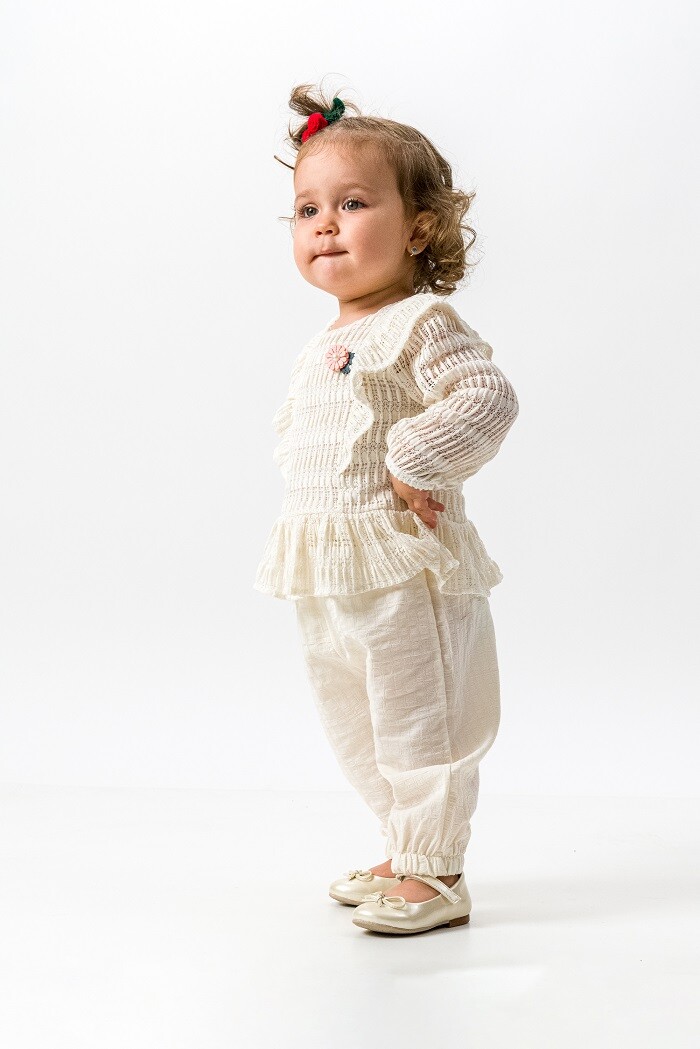 Wholesale Baby Girls 2-Piece Blouse and Pants set 6-18M - Producer: Wecan - Wholesale Kids & Baby Clothes From Turkey - TheBS Kids