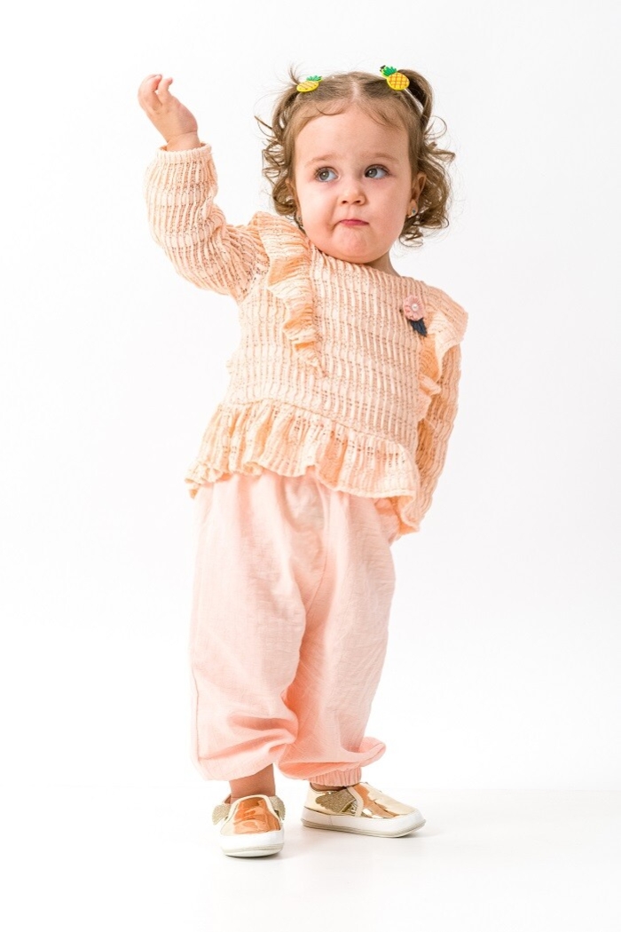 Wholesale Baby Girls 2-Piece Blouse and Pants set 6-18M - Producer: Wecan - Wholesale Kids & Baby Clothes From Turkey - TheBS Kids