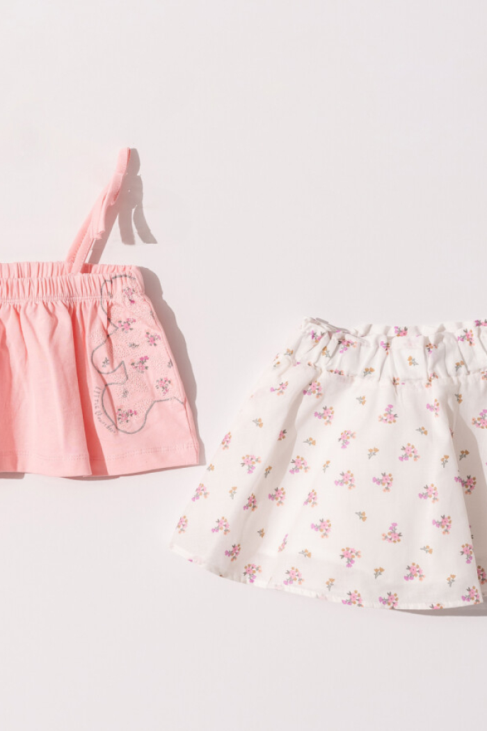 Wholesale Baby Girls 2-Piece Blouse and Single Set 6-18M - Producer: Tuffy - Wholesale Kids & Baby Clothes From Turkey - TheBS Kids