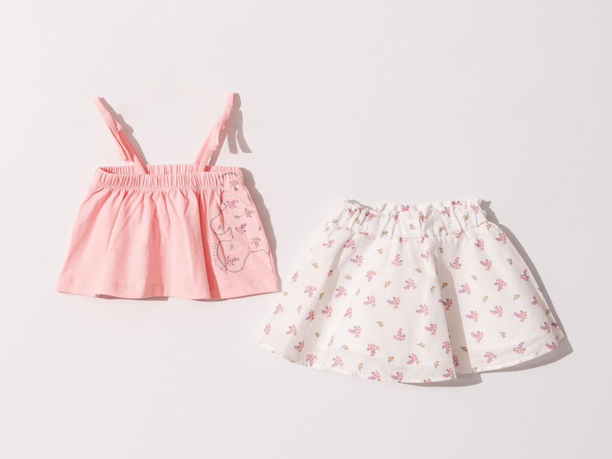 Wholesale Baby Girls 2-Piece Blouse and Single Set 6-18M - Producer: Tuffy - Wholesale Kids & Baby Clothes From Turkey - TheBS Kids