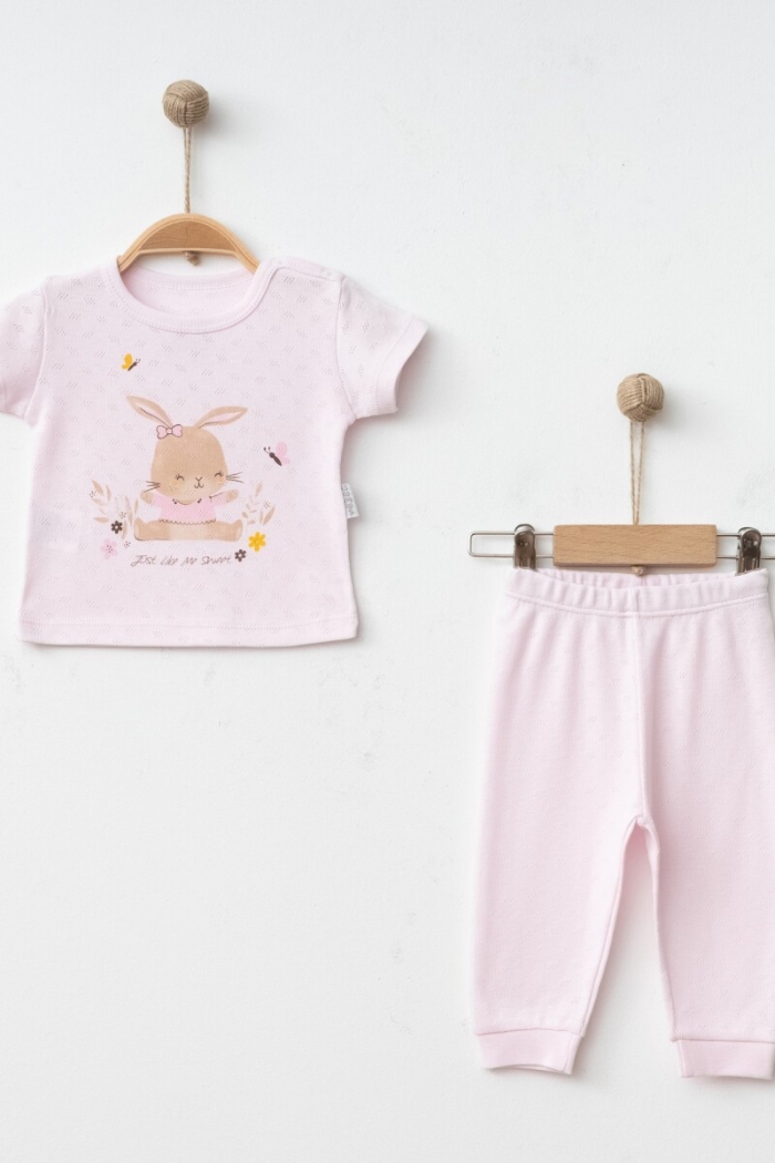 Wholesale Baby Girls 2-Piece Pajamas Set 6-18M - Producer: Gümüş Baby - Wholesale Kids & Baby Clothes From Turkey - TheBS Kids