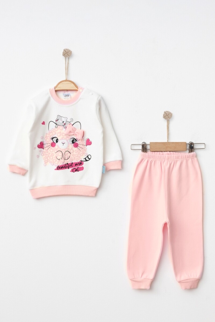 Wholesale Baby Girls 2-Pieces Set 9-18M - Producer: Hoppidik - Wholesale Kids & Baby Clothes From Turkey - TheBS Kids