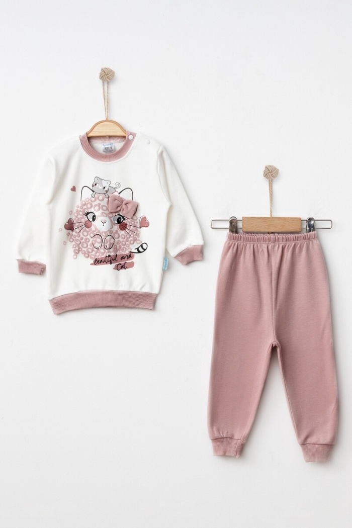 Wholesale Baby Girls 2-Pieces Set 9-18M - Producer: Hoppidik - Wholesale Kids & Baby Clothes From Turkey - TheBS Kids