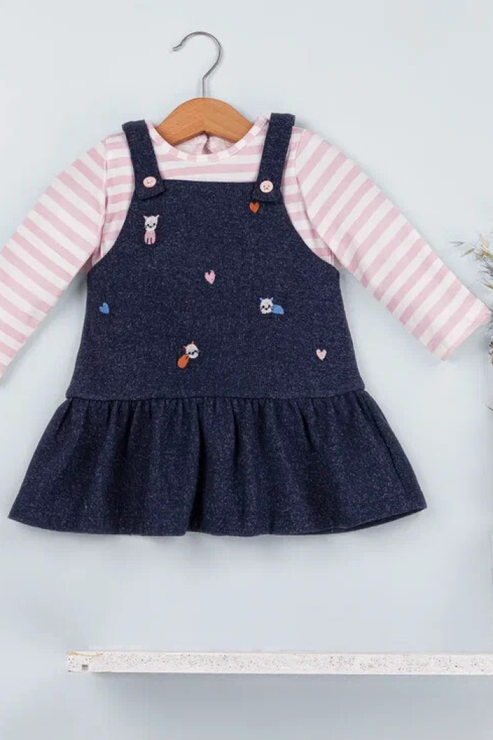 Wholesale Baby Girls Jumper Dress and Body 6-18M - Producer: BabyRose - Wholesale Kids & Baby Clothes From Turkey - TheBS Kids