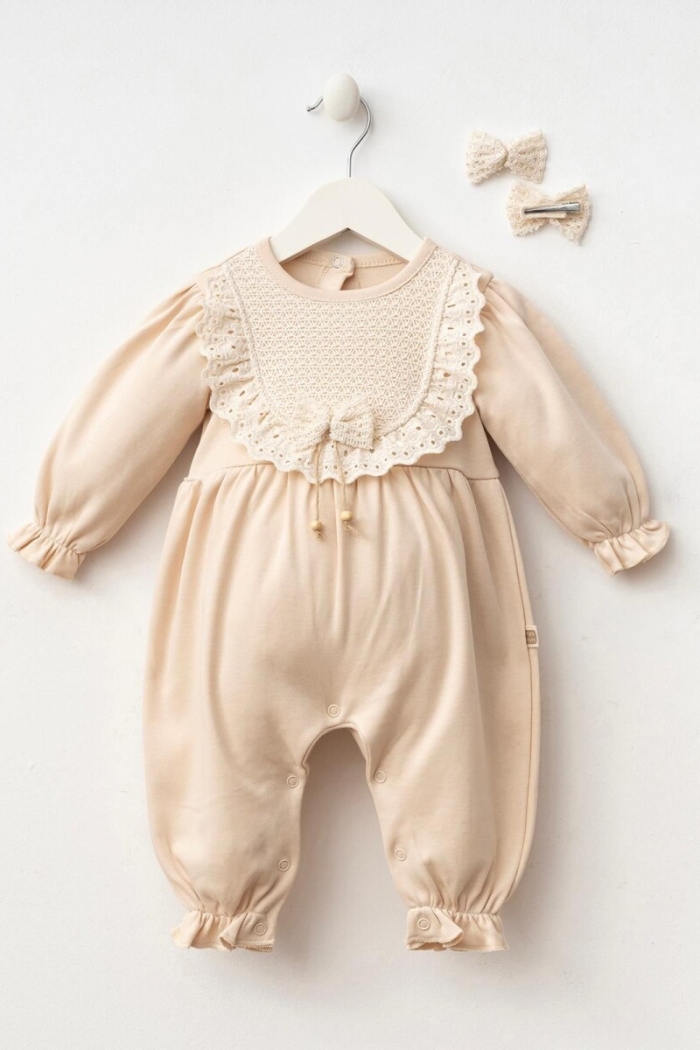 Wholesale Baby Girls Jumpsuit Set 3-9M - Producer: Minizeyn - Wholesale Kids & Baby Clothes From Turkey - TheBS Kids
