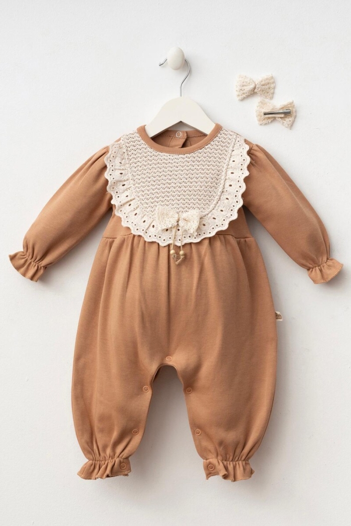 Wholesale Baby Girls Jumpsuit Set 3-9M - Producer: Minizeyn - Wholesale Kids & Baby Clothes From Turkey - TheBS Kids