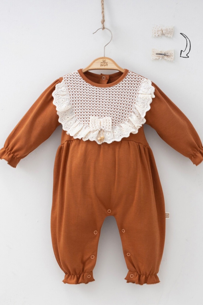 Wholesale Baby Girls Jumpsuit Set 3-9M - Producer: Minizeyn - Wholesale Kids & Baby Clothes From Turkey - TheBS Kids